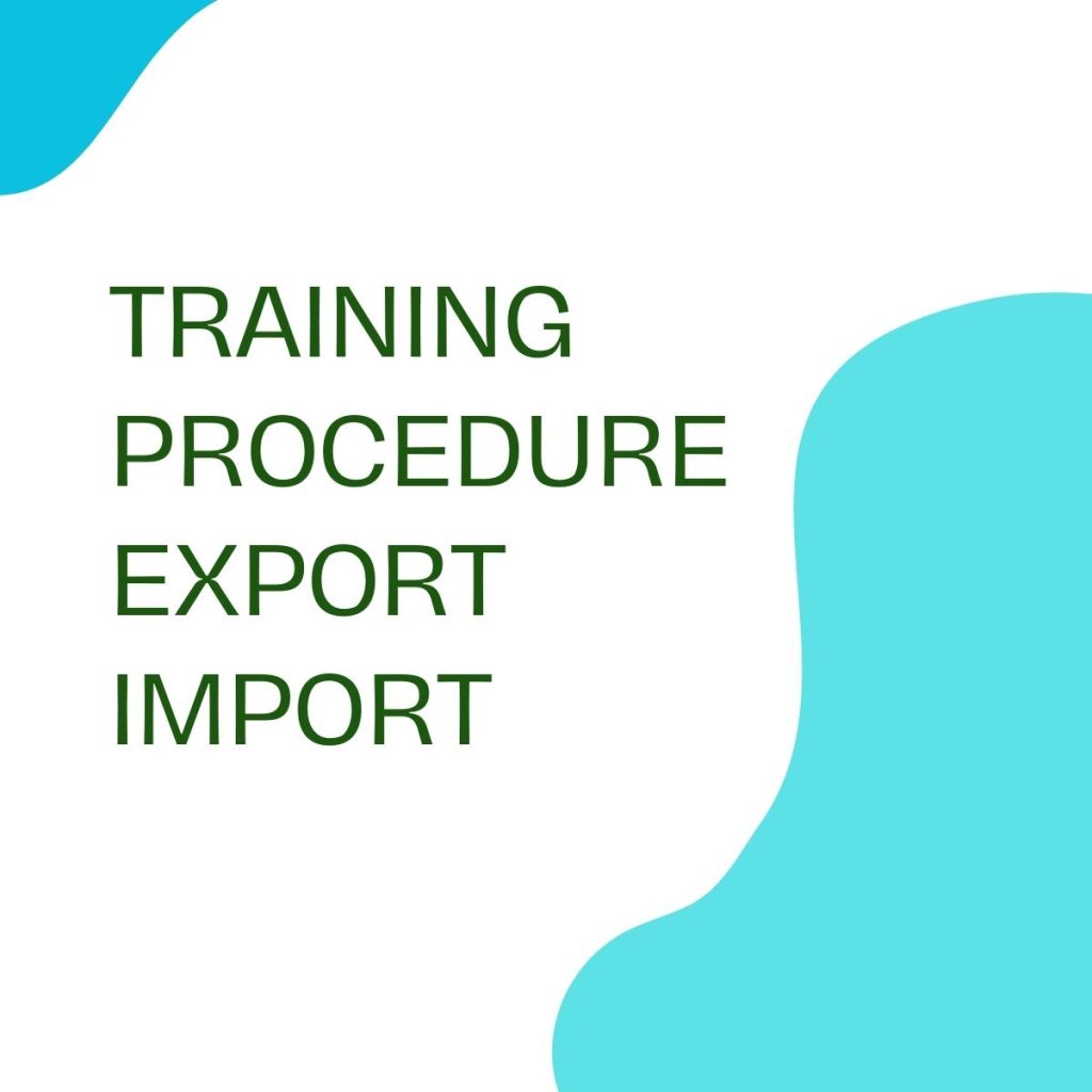 pelatihan PROCEDURE EXPORT IMPORT di bandung