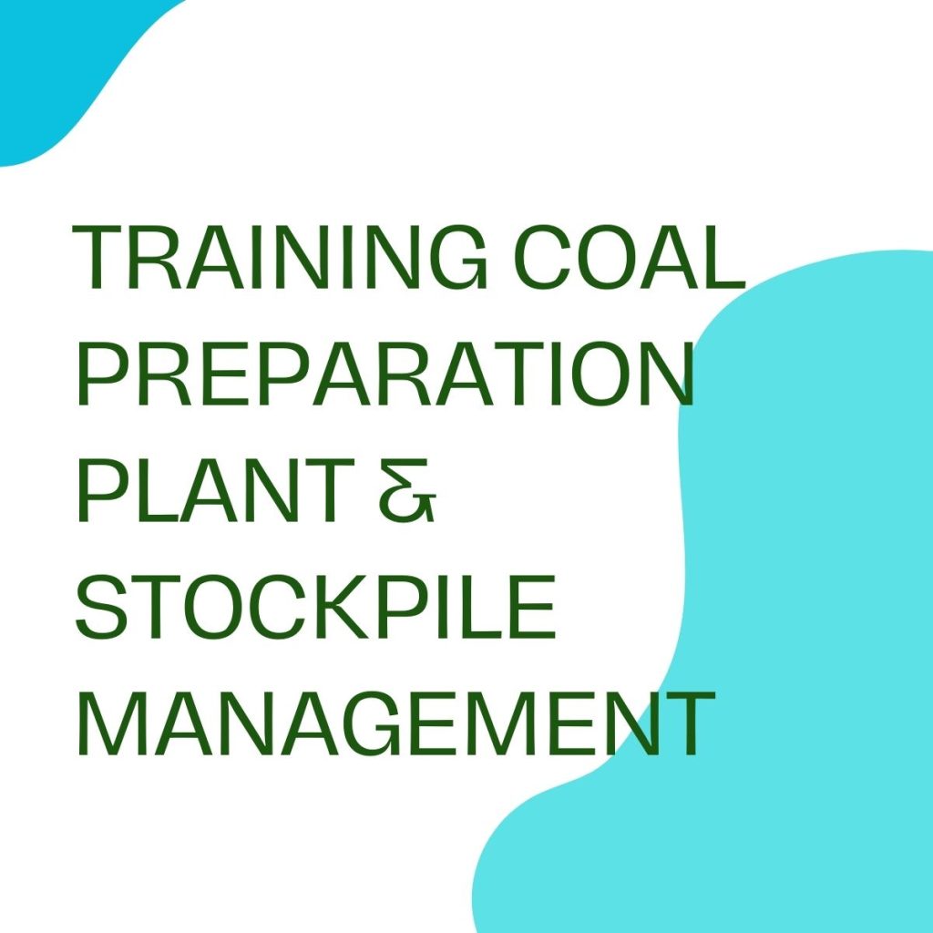 pelatihan COAL PREPARATION PLANT & STOCKPILE MANAGEMENT di bandung