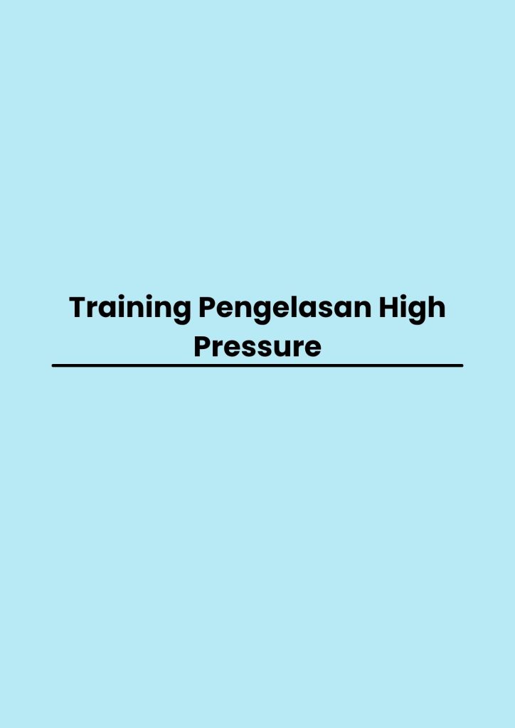 pelatihan Pengelasan High Pressure di bali
