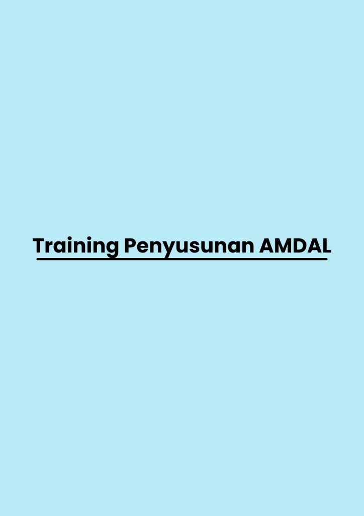 pelatihan Penyusunan AMDAL di bali