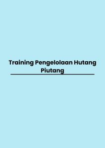 Training Pengelolaan Hutang Piutang