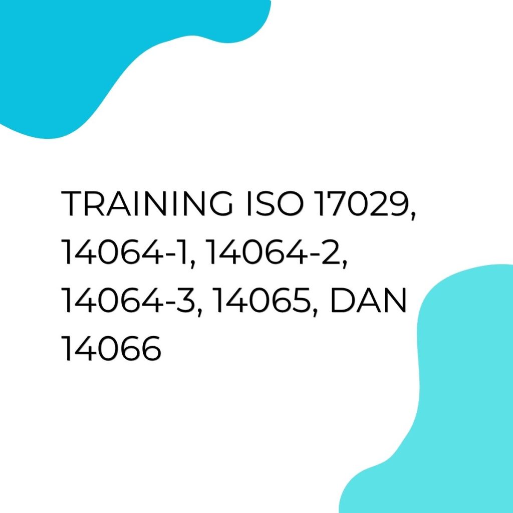 pelatihan ISO 17029,14064-1, 14064-2, 14064-3, 14065, DAN 14066 di bandung
