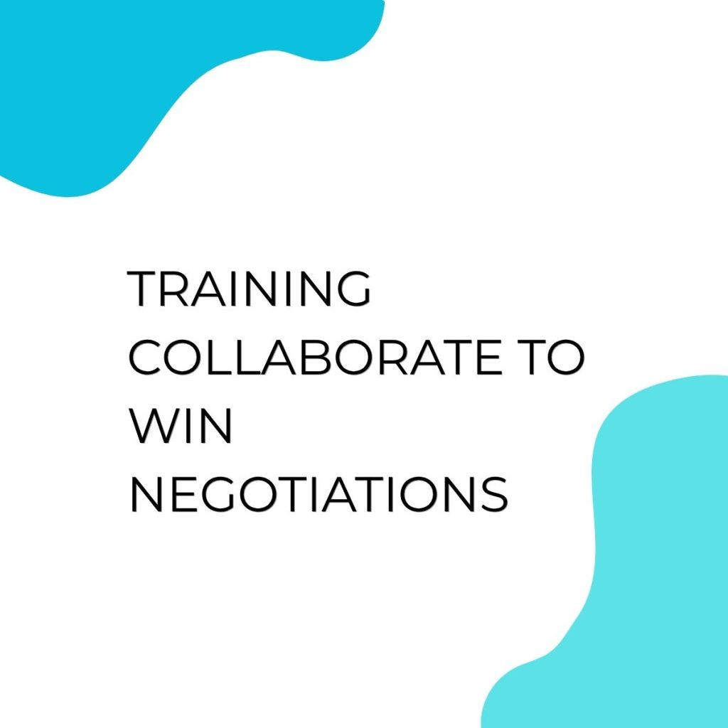 pelatihan COLLABORATE TO WIN NEGOTIATIONS di bandung