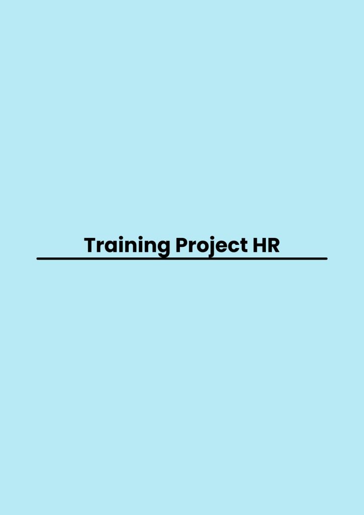pelatihan Project HR di bandung