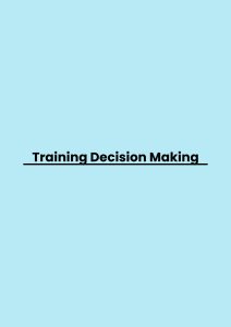 pelatihan Decision Making di bali