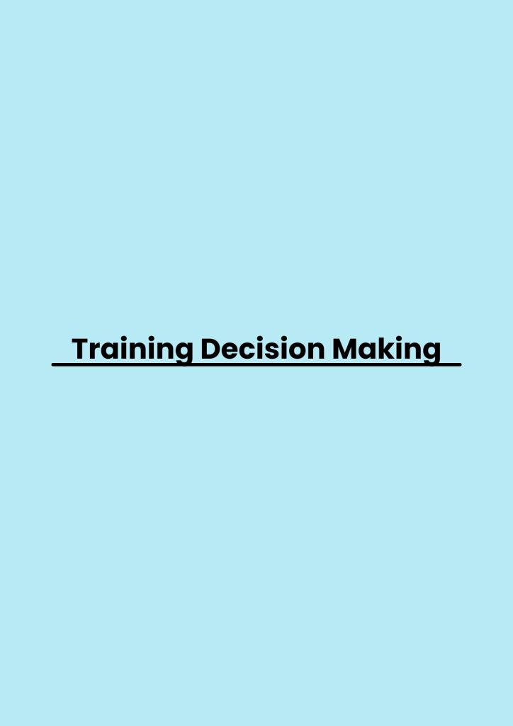 pelatihan Decision Making di bali