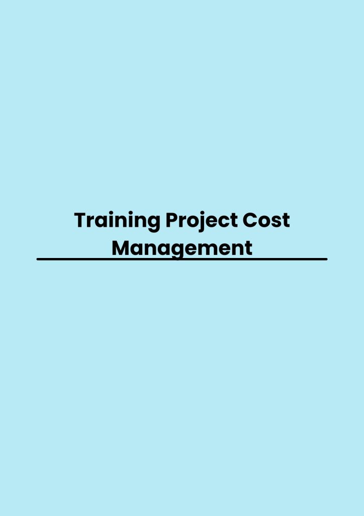 pelatihan Project Cost Management di bandung