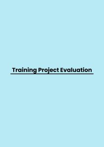 pelatihan Project Evaluation di bandung