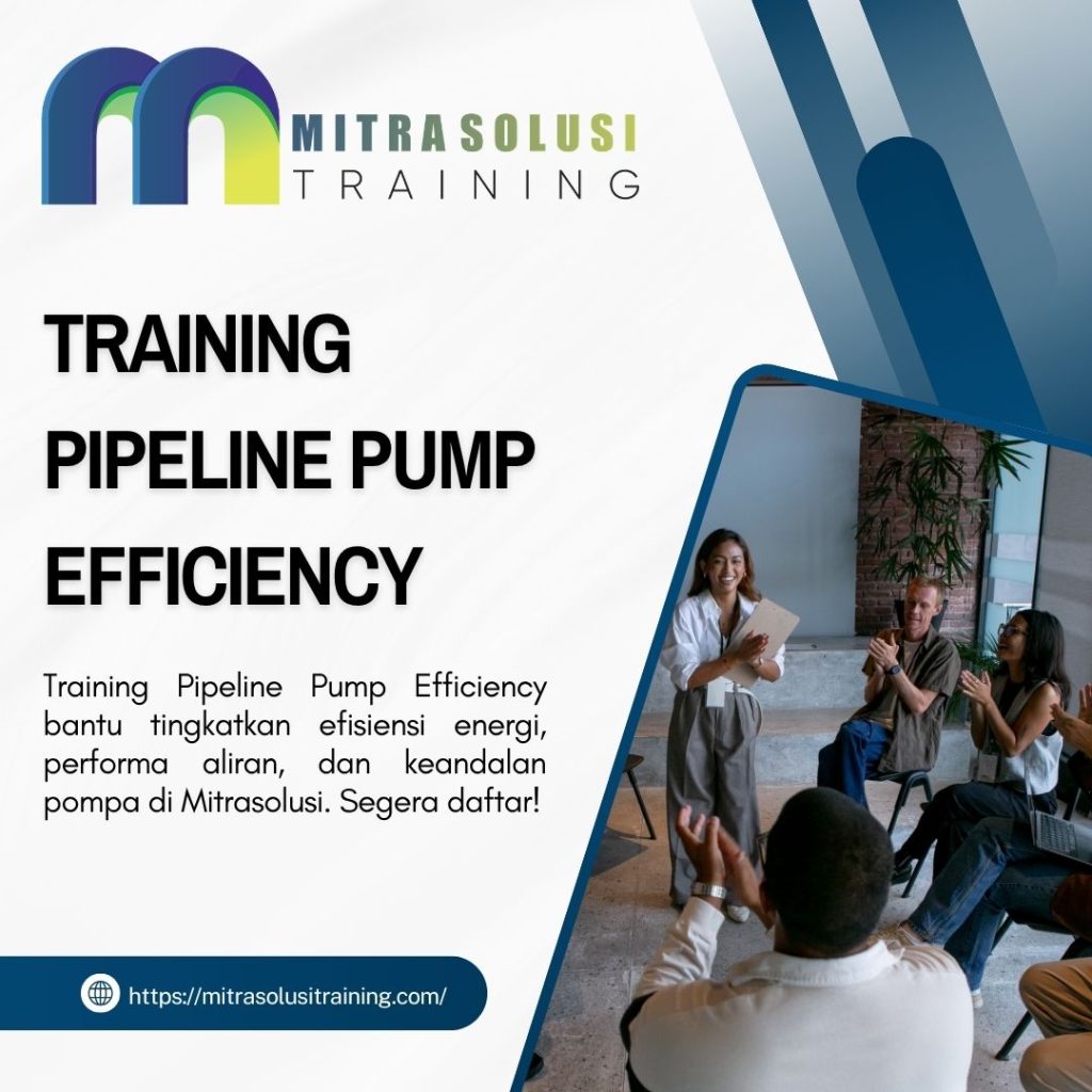 pelatihan PIPELINE PUMP EFFICIENCY di bali