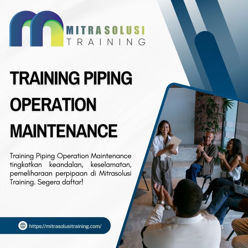 pelatihan PIPING OPERATION MAINTENANCE di bali
