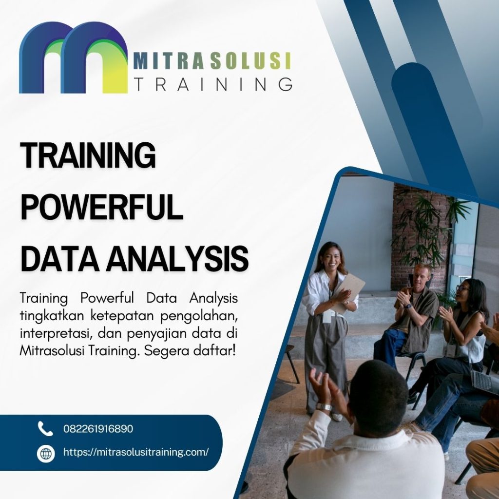 pelatihan POWERFUL DATA ANALYSIS di bali