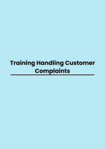 pelatihan Handling Customer Complaints di bali