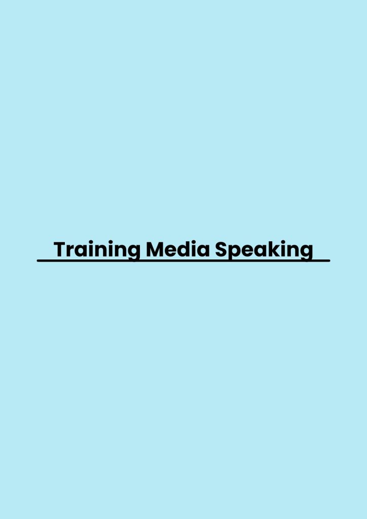 pelatihan Media Speaking di bali