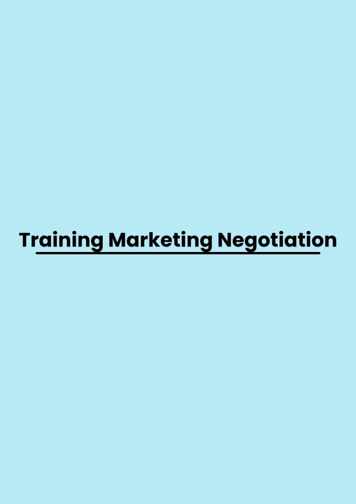 pelatihan Marketing Negotiation di bali