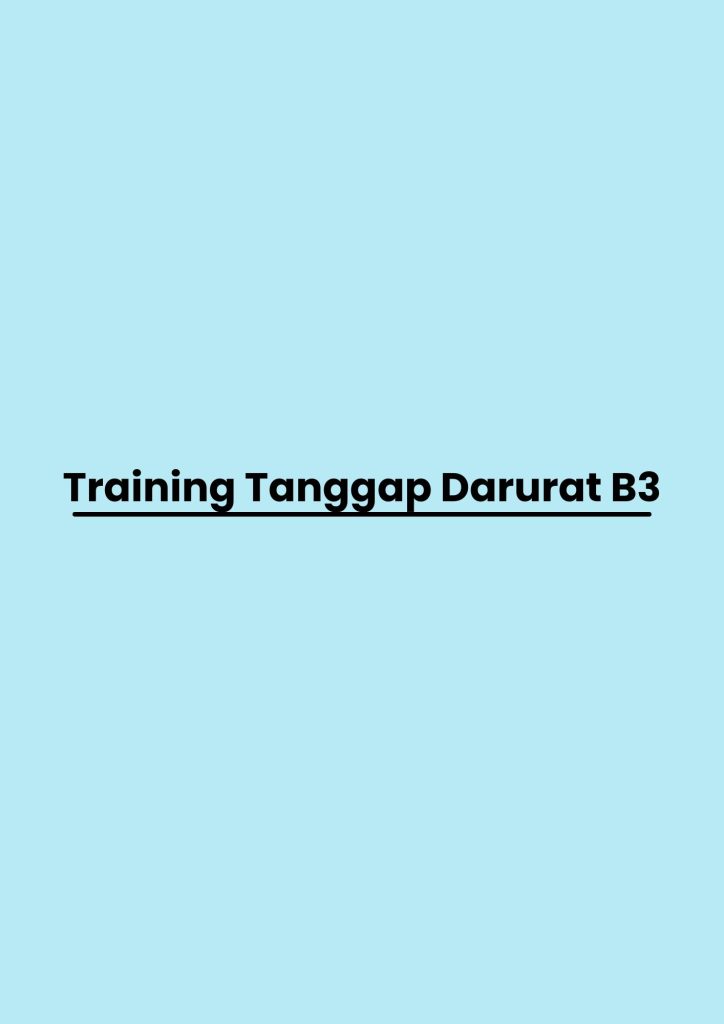 pelatihan Tanggap Darurat B3 di bali