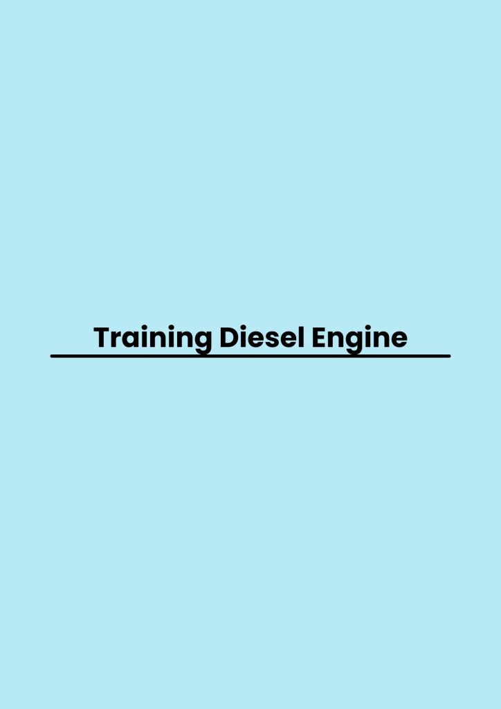 pelatihan Diesel Engine di bali