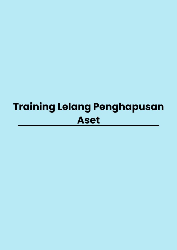 pelatihan Lelang Penghapusan Aset di bali