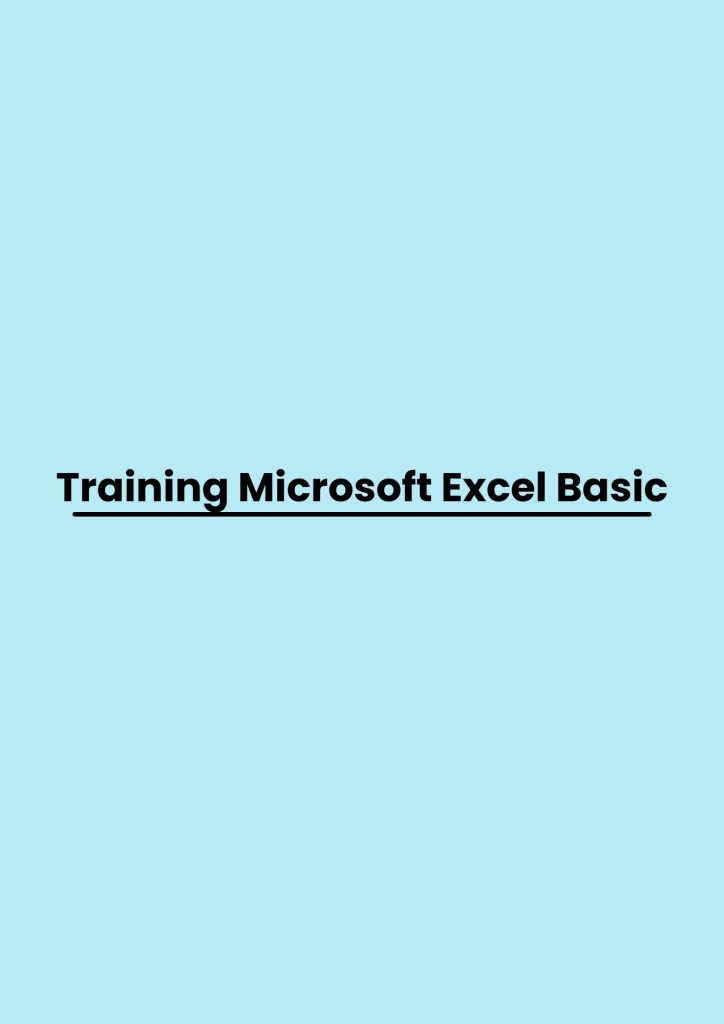 pelatihan Microsoft Excel Basic di bali