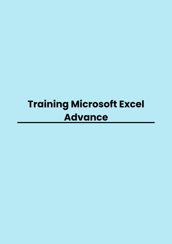 pelatihan Microsoft Excel Advance di bali